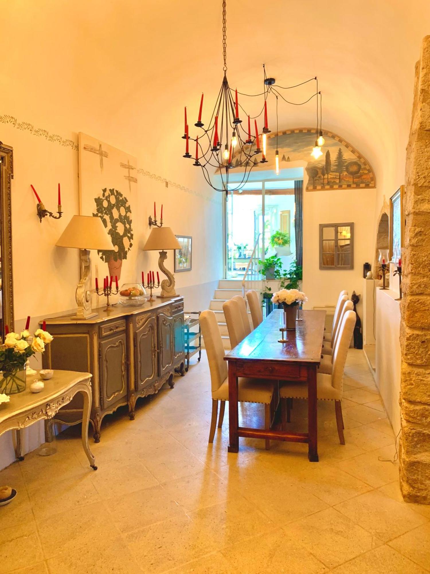 Un Patio En Luberon Acomodação com café da manhã Ansouis Exterior foto