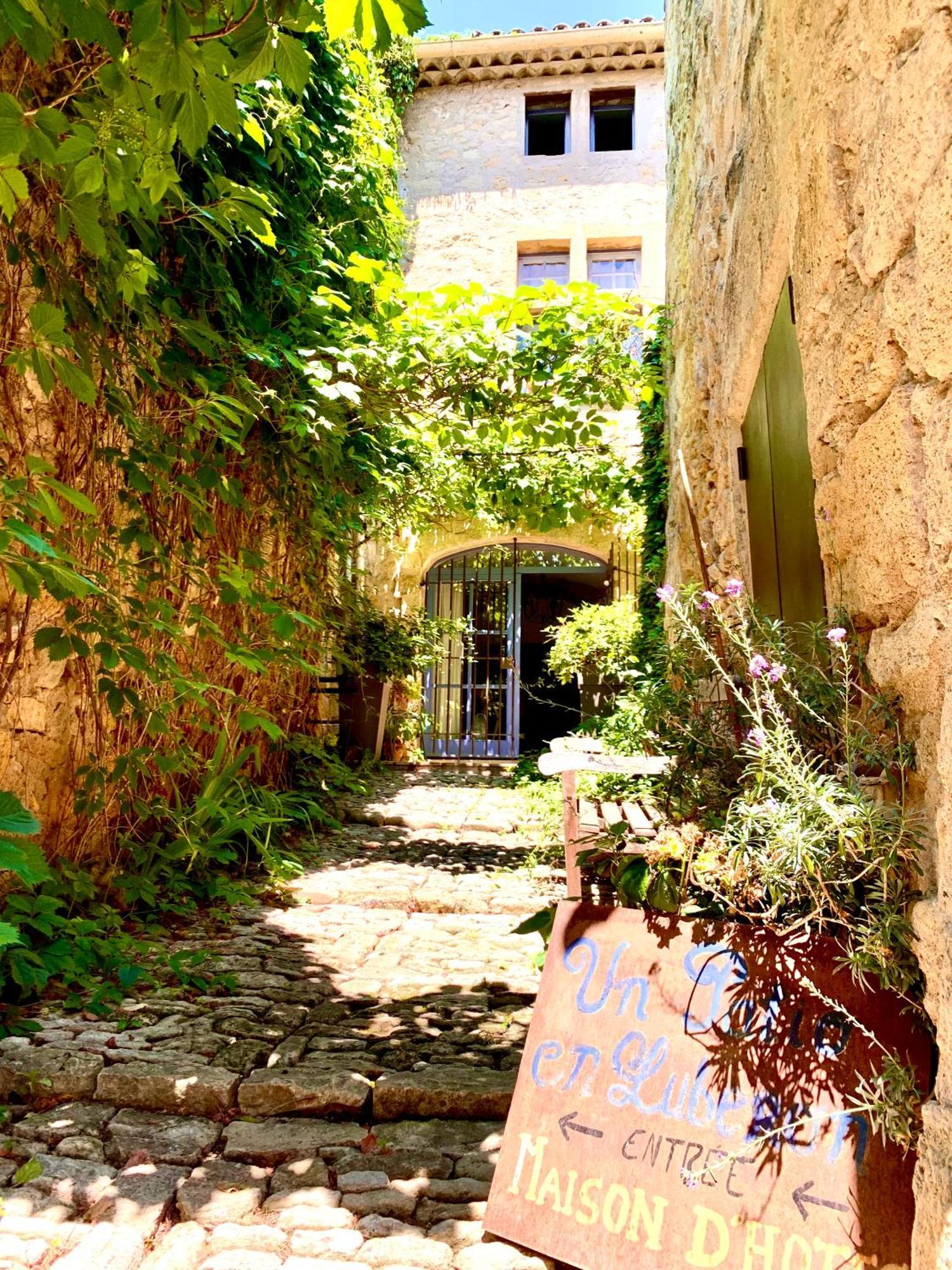 Un Patio En Luberon Acomodação com café da manhã Ansouis Exterior foto