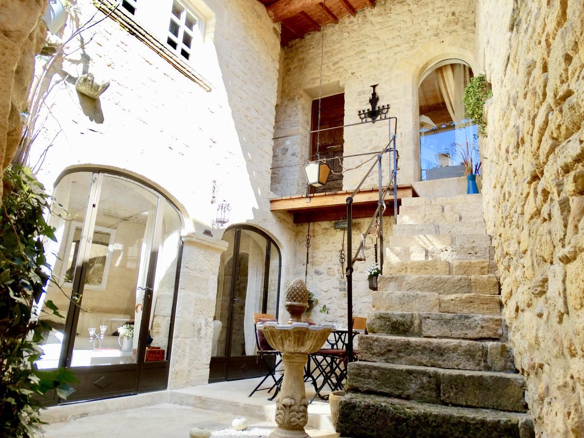 Un Patio En Luberon Acomodação com café da manhã Ansouis Exterior foto